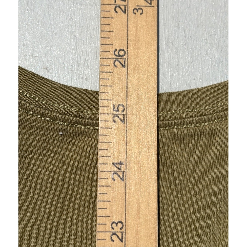 Men's Tecovas Boots T-Shirt Green Logo L Western Leather Modern Texas Logo USA - Picture 12 of 12